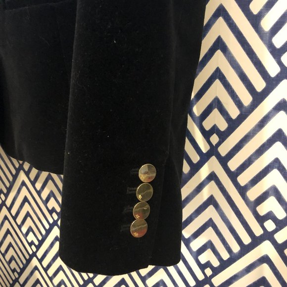 Anne Klein Velvet Blazer - Picture 4 of 4